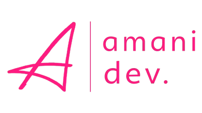 Logo amaniDev - Desenvolvimento Web e Design